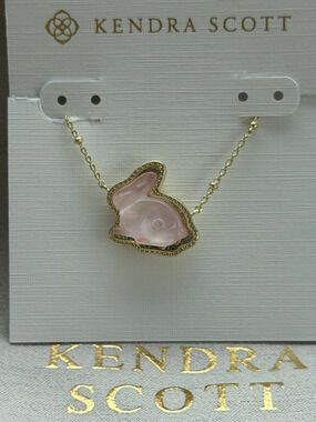 Kendra Scott Pink Pendant Necklace